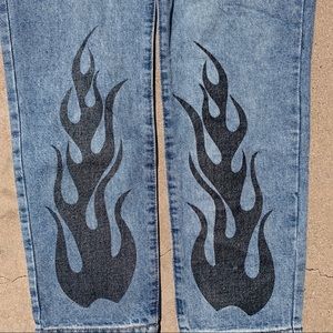 🔥🔥Brand new Adika Flame Jeans🔥 🦋on sale🦋